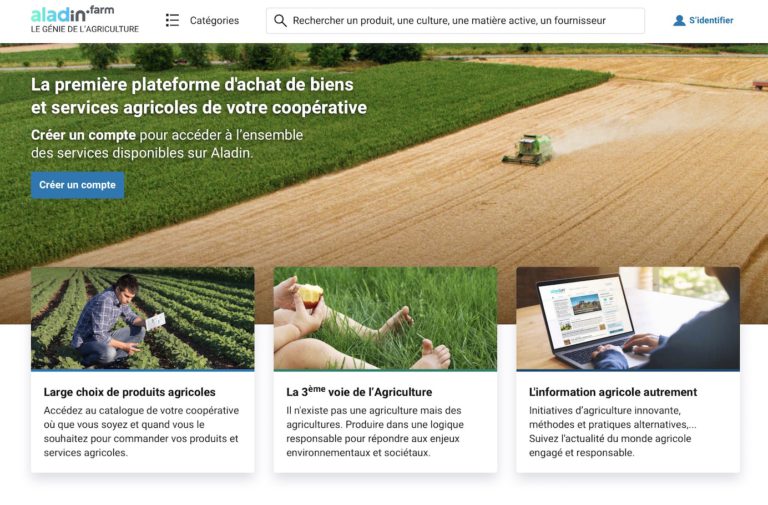 Aladin, «&nbsp;l’Amazon agricole&nbsp;» d’InVivo est lancé