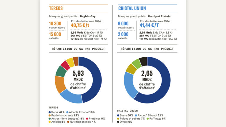 Cristal Union et Tereos anticipent des temps difficiles