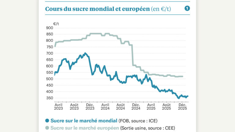 Un marché mondial du sucre sans tendance, mais qui se tient