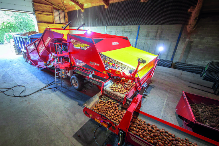MultiSep de Grimme : garder la patate dès la réception