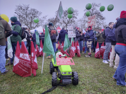 Même Miss Better est venue en tracteurs ! Les agriculteurs tirent leurs dernières cartouches à Strasbourg